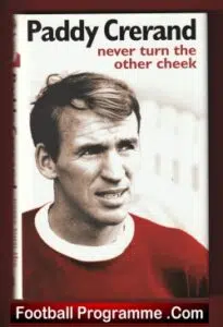 Manchester United Paddy Crerand Autograph Signed Book Man Utd