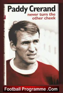 Manchester United Paddy Crerand Autograph Signed Book Man Utd