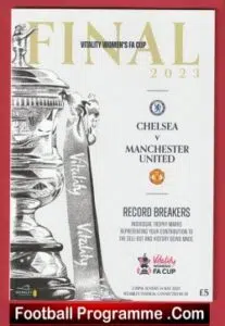 Manchester United Ladies v Chelsea 2023 – Womens Cup Final Wembley