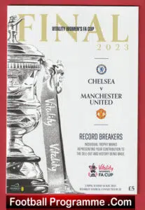 Manchester United Ladies v Chelsea 2023 – Womens Cup Final Wembley