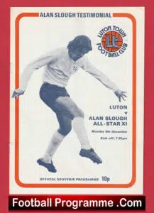 Alan Slough Testimonial Luton Town – Rodney Marsh + George Best