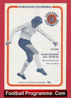 Alan Slough Testimonial Luton Town – Rodney Marsh + George Best