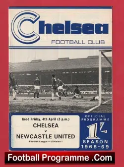Chelsea v Newcastle United 1969