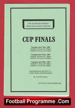 Cowley Youth v Ridgeway Rovers 1987 Young David Beckham Genuine