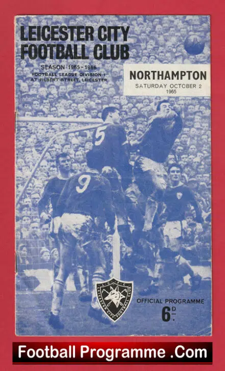 Leicester City v Northampton Town 1965