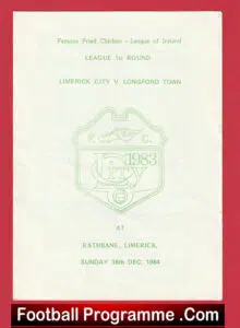 Limerick City v Longford Town 1984 – Ireland