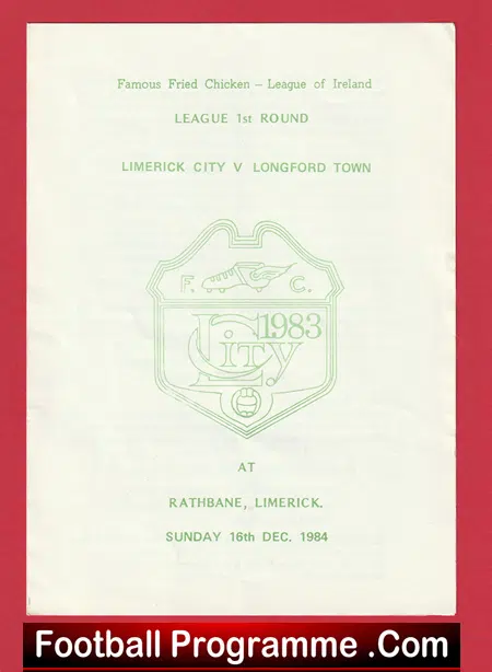 Limerick City v Longford Town 1984 - Ireland - Image 2