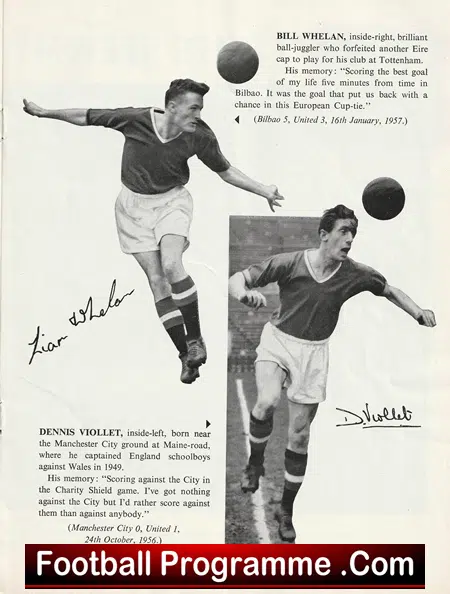 Manchester United Red Devils In Europe 1956 Magazine - Image 7