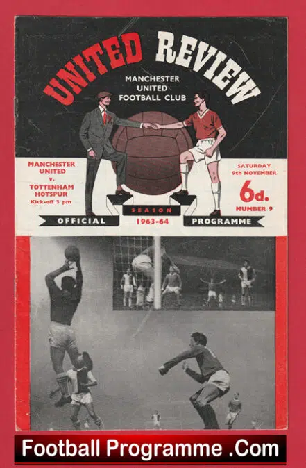 Manchester United v Tottenham 1963 – Man Utd