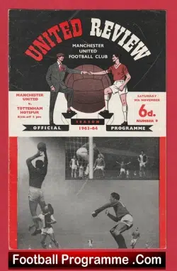 Manchester United v Tottenham 1963 – Man Utd