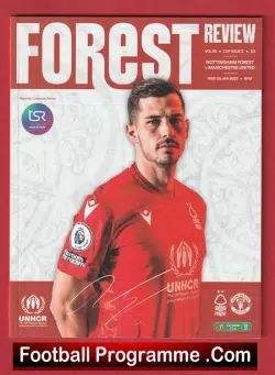Nottingham Forest v Manchester United 2023