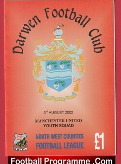 Darwen v Manchester United 2002 – Youth Cup Man Utd