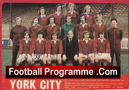 York City Football Club Multi Autographed Signed Team Picture 1972 - Image 2