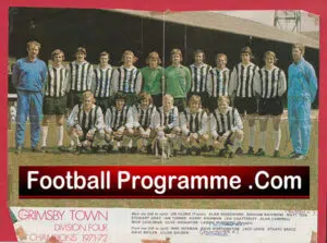 Grimsby Town Football Club Multi Autographed Signed Team Picture 1971