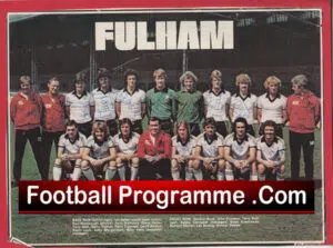 Fulham Football Club Multi Autographed Signed Team Picture 1978