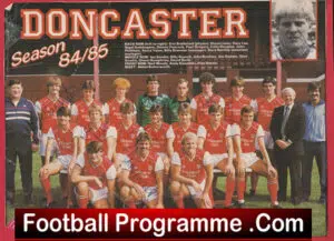 Doncaster Rovers Football Club Multi Autographed Signed Team Picture 1984