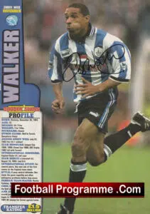 Sheffield Wednesday Des Walker Autograph Signed Team Picture