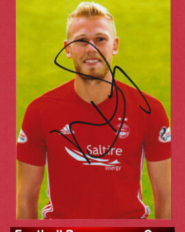 Aberdeen Dylan McGeouch Autograph Signed Picture
