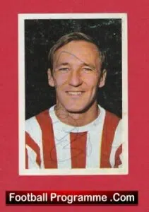Stoke City Peter Dobing Autograph Signed Picture