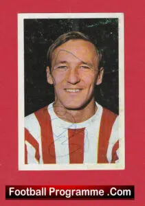 Stoke City Peter Dobing Autograph Signed Picture