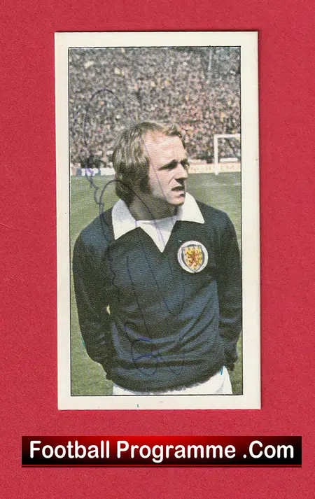 Scotland Archie Gemmill Autograph Signed Picture Card - Image 2