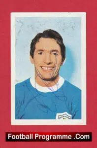 Leicester City Len Glover Autograph Signed Picture
