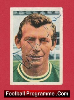 Arsenal Bob Wilson Autograph Signed Picture