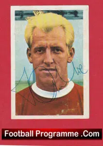 Arsenal Ian Ure Autograph Signed Picture