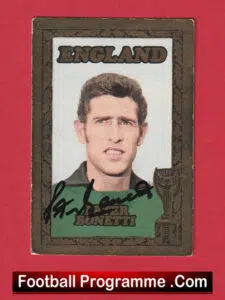 England Peter Bonetti Autograph Signed Picture