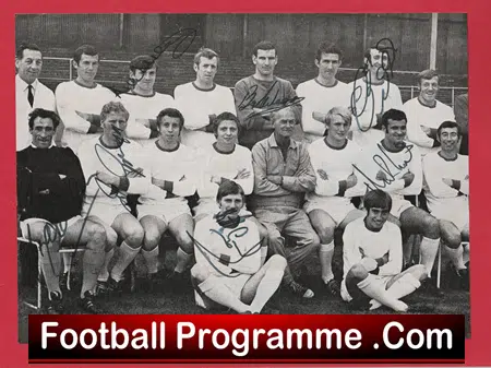 Walsall Football Club Multi Autographed Signed Team Picture 1971 - Image 2