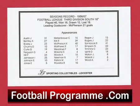 Coventry City + Bristol Rovers Football Club Multi Autographed Signed 1956 - Image 7