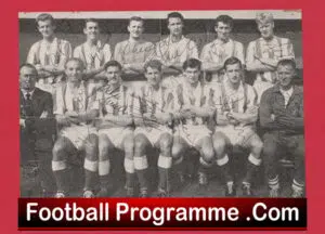 Stoke City Football Club Multi Autographed Signed Team Picture 1962