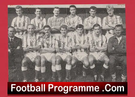 Stoke City Football Club Multi Autographed Signed Team Picture 1962 - Image 2