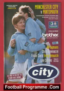 Manchester City v Portsmouth 1997