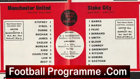 Manchester United v Stoke City 1972 - FA Cup - Image 3