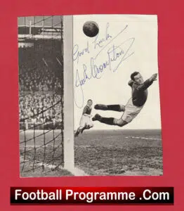 Manchester United Jack Crompton Autograph Signed Man Utd 40’s
