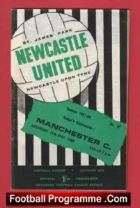 Newcastle United v Manchester City 1968 Champions Decider Match