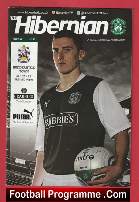 Hibernian Hibs v Huddersfield Town 2012 - Image 2