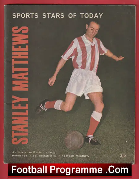 Stoke City Stanley Matthews Sports Stars Of Today Book 1960's - Image 2