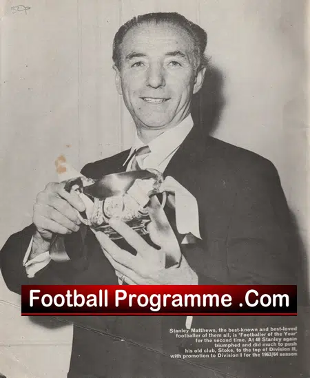 Stoke City Stanley Matthews Sports Stars Of Today Book 1960's - Image 4