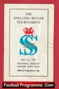 Rugby Sevens – 7’s – Seven A Side – Cardiff 1979