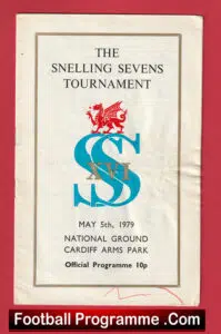 Rugby Sevens – 7’s – Seven A Side – Cardiff 1979