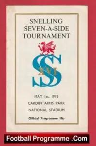 Rugby Sevens – 7’s – Seven A Side – Cardiff 1976
