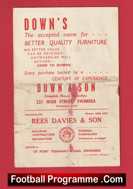 Rugby Sevens - 7's - Seven A Side - Swansea 1957 - Image 4