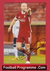 Aberdeen Curtis Main Stockley Autograph Signed Picture