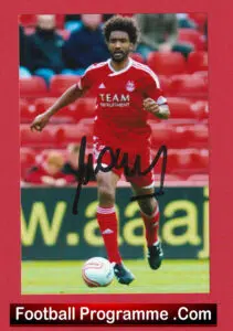 Aberdeen Youl Mawene Autograph Signed Team Picture