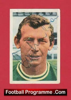 Arsenal Bob Wilson Autograph Signed Picture - football memorabilia