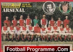 Arsenal Football Club Multi Autographed Signed Team Picture 1978 - football memorabilia