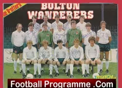 Bolton Wanderers Football Club Multi Autographed Signed Team Picture 1977 - football memorabilia