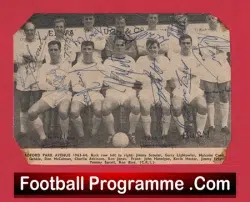 Bradford Park Avenue Football Club Multi Autographed Signed Team Picture 1963 - football memorabilia